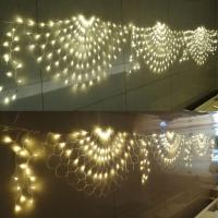 Luces De Hiedra LED Peacock Para Festivales 3.2x0.6M 420 LEDs Red Malla Exterior Decoración De Navidad Y Boda Lámpara De Guirnalda - details 2