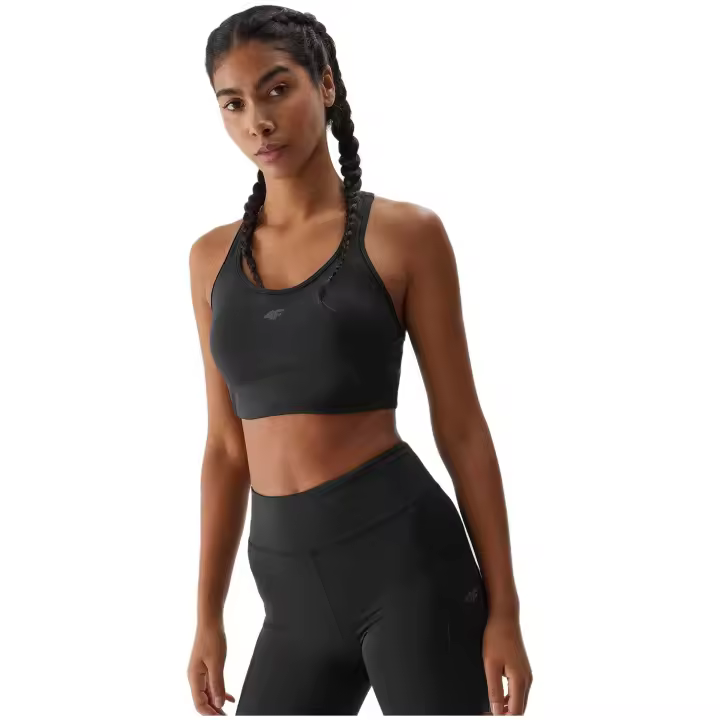 Textil Sportswear marca 4F modelo 4Fwss24Usbaf117-20S para mujer en color negro - 1
