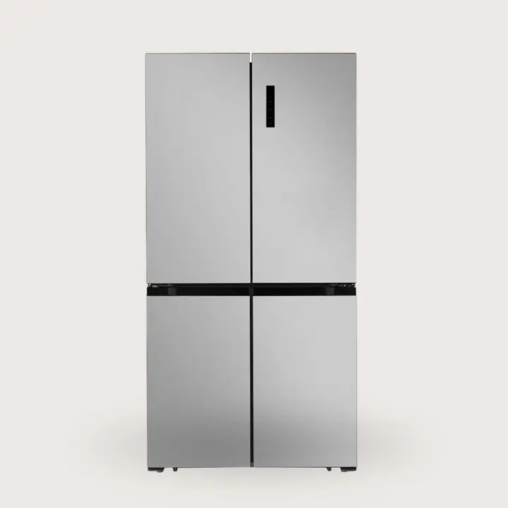 EVVO Frigorífico 4 puertas F100, Motor Inverter, Total No Frost, 321l + 169l, Freon Free, Pantalla exterior, Clase E - 1