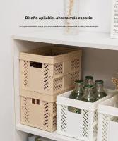 Caja De Almacenamiento Plegable De Plástico Caja De Bricolaje Para Joyería Maquillaje Juguetes Organizador Portátil Caja De Almacenamiento - details 8