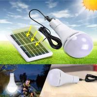 Bombilla Solar LED Multifuncional Recargable Por USB Luz De Emergencia Portátil Para Jardín Exterior Impermeable Luz Colgante Interior - details 1