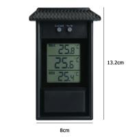Termómetro Digital Con Función De Memoria Para Máximos Y Mínimos Uso Doméstico Y Jardín Material Plástico Rango De Medición -20~50℃ - details 8