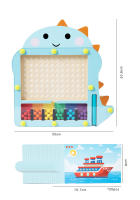 Juguete Educativo De Madera Para Niños Laberinto Magnético Montessori Formación De Coordinación Y Clasificación De Colores Puzzle Cognitivo Juego De Mesa Tema Naturaleza Y Deportes - details 9