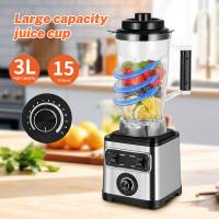 3L hogar 3 en 1 máquina de trituración de pared juicer, BPA libre, ideal para triturar frutas, carne, hielo, batidos, granos - details 1