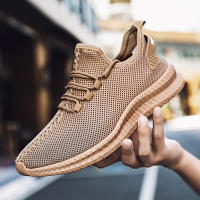 Zapatos De Correr Para Hombre Transpirables Plataforma Moda Casual Ligeros Antideslizantes Con Suela De Goma Microfibra Superior - details 8