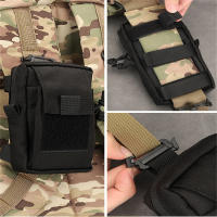 Bolsa De Hombro Para Accesorios De Mochila Molle Bolsa De Almacenamiento Para Teléfono Linterna Y Herramientas EDC Para Camping Al Aire Libre - details 10
