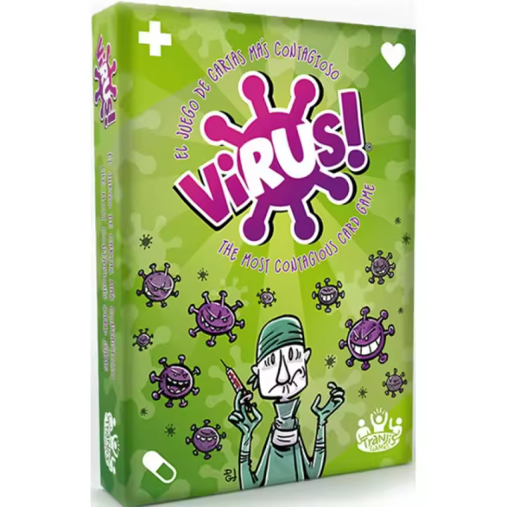 Tranjis Games Virus! Juego de Cartas para Aislar Cuerpo Sano y Erradicar Virus - 1