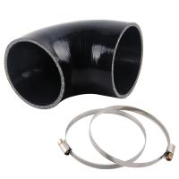 Tubo De Admisión De Silicón Negro 102mm 90 Grados Coupler Turbo Para Turbo Charger Pieza De Automóvil Universal - details 4