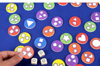 Juego Educativo De Madera Para Niños Con Memoria De Formas Y Colores Juguete De Interacción Padre-Hijo Para Niños Y Niñas Entre 3 Y 6 Años - details 4