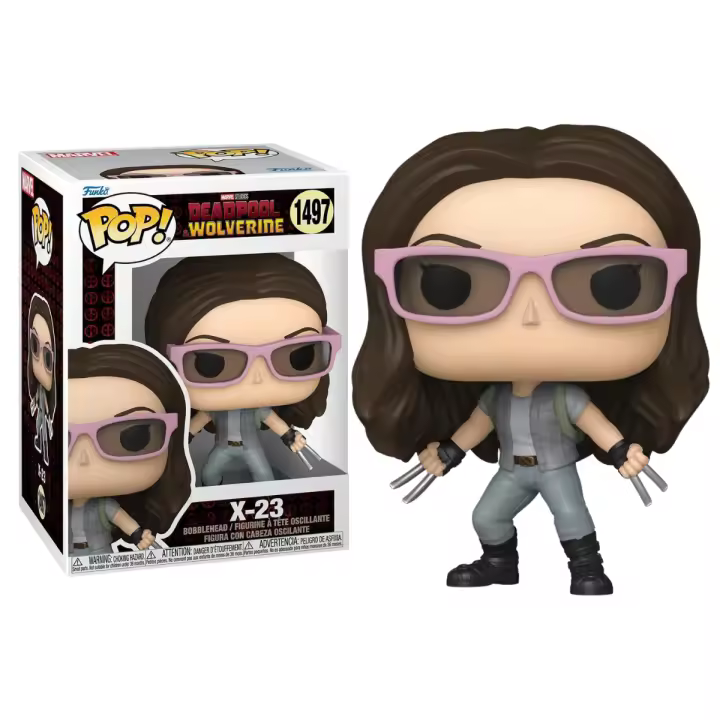 FUNKO POP! MARVEL: DEADPOOL & LOBEZNO - X-23, 84849, Nº1497, TIENDA CON LICENCIA OFICIAL - 1