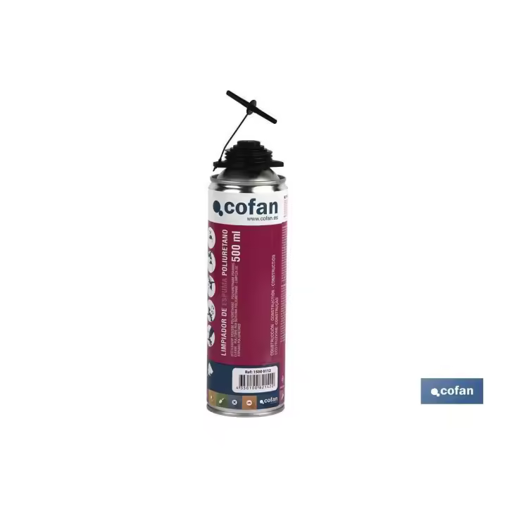 Limpiador espuma poliuretano 500 ml - 1