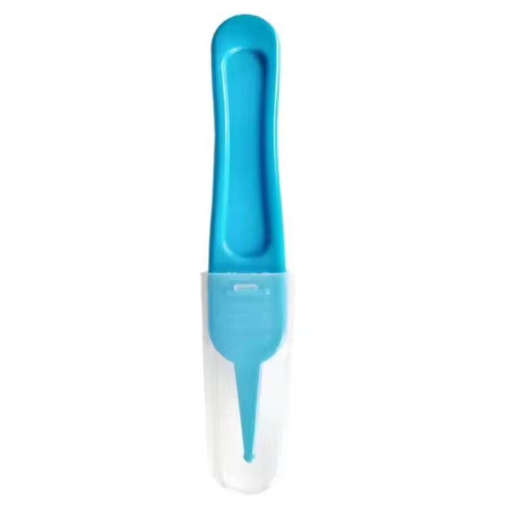 Tijeras De Seguridad Para Bebés Y Niños Herramientas De Limpieza Para Orejas Nariz Y Ombligo Clip Para Eliminar Bollos Y Suciedad En La Cavidad Nasal Cuidado Infantil - 1