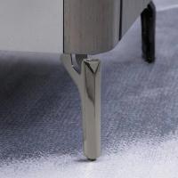 Pies De Sofá Elegantes De Metal 15cm Negro Versátiles Para Soportes De TV Mesas De Café Camas Armarios De Baño Muebles - details 3