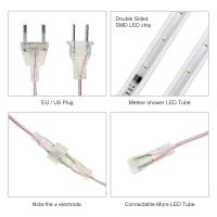 Luces De Lluvia De Meteoros LED Para Decoración De Navidad Y Año Nuevo 30/50cm 8 Tubos Guirnalda Para Árbol De Navidad Y Calle - details 1