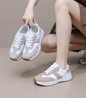 Zapatillas De Correr Para Mujer Casual Ligero Con Suela Gruesa Y Plataforma Zapatillas De Caminar Con Cordones PU Transpirables Talla Verdadera Para Adultos - details 8