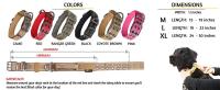 Collar Pesado Para Perros Con Manija Resistente Y Reflejante Para Entrenamiento Caminatas O Caza Adecuado Para Grandes Razas - details 9