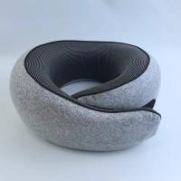 Almohada De Soporte Para El Cuello Viaje Portátil Ajustable Suave Descanso Del Mediodía Sueño En Forma De U De Memoria Esponja Estilo Caracol - details 1