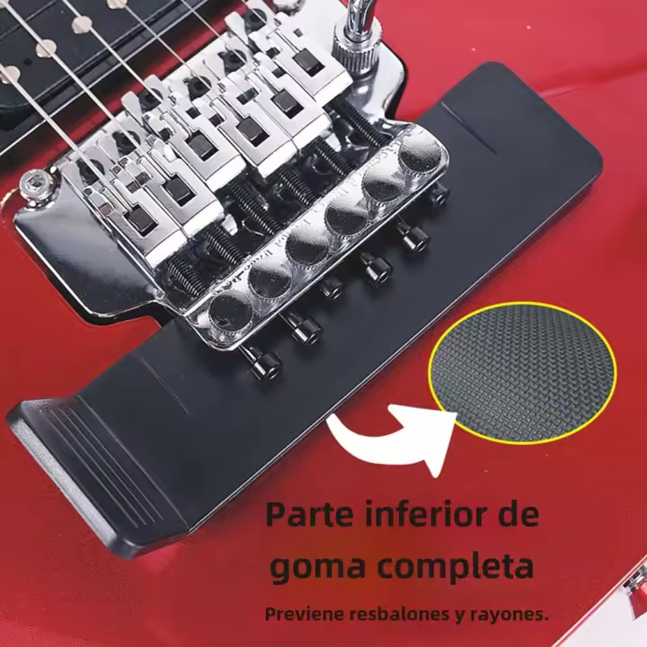 Puente De Tremolo Flotante Para Guitarra Eléctrica Shim-Ajuste Y Sustitución De Cuerdas Más Rápidas Para Mejor Ajuste Y Tuning - 1