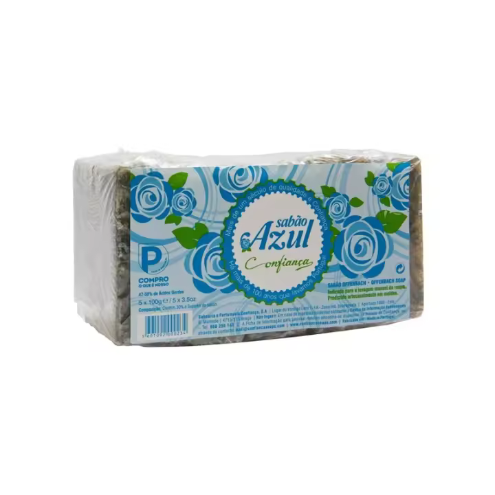 Confianza - Jabón Azul Offenbach 500G (Pack 5 X100G) - 1