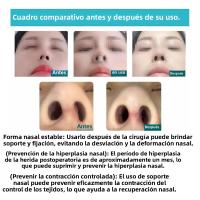1PCS Soporte De Silicona Para Nariz Postoperatorio Después De La Rhinoplastia Aplicador De Forma Para Corregir Nariz Torcida Fixador De Nariz De Gel De Silicio - details 5