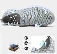 Zapatos De Agua Para Hombre 2024 Transpirables Y Ligeros Para Playa Y Camping Zapatillas Deportivas Quick-drying Para Acuática - details 4
