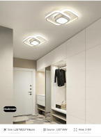 Luz De Techo LED Moderna Para Sala De Estar Pasillo Corredor Balcón Foyer Decoración Interior Del Hogar Sensor De Movimiento Incluido - details 3