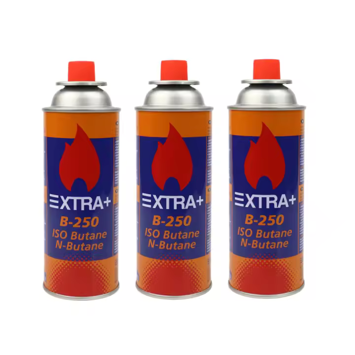 Set de cartucho portátil para camping 227g, 393 ml, compatible con estufas al aire libre fácil de transportar ideal para cocina en exteriores picnic senderismo y otras actividades - 1