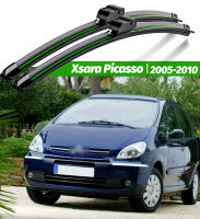 LimpiaParabrisas Delantero Iman LHD Plegable Para Citroen Xsara Picasso 2005-2010 Cepillo De Ventanas Con Láminas De Goma Natural Negro Y Verde - details 0
