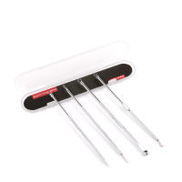 IMAGIC Set De 4 Piezas De Agujas De Acero Inoxidable Para Eliminación De Quistes Y Puntos Negros Limpieza De Poros Herramienta De Cuidado De La Piel Para El Rostro - details 13