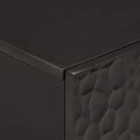 vidaXL Conjunto de armarios de baño 2 piezas madera maciza de mango - details 4