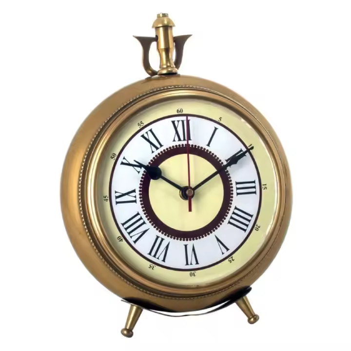 Signes Grimalt By SIGRIS Reloj Sobremesa DORADO de Laton 25*9*19cm 24669 - 1