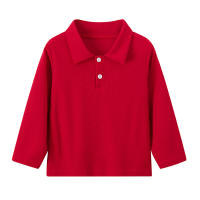 Camisa POLO Para Niños Y Niñas De Color Sólido Moda Deportiva Casual Con Mangas Cortas Cómoda Para Verano Talla True Fit - details 4