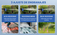 26BAR 300W Electric Car Washer Pistola de alta presión limpiador de espuma Boquilla para Auto Home Garden Limpieza Accesorios de lavado de coches - details 2