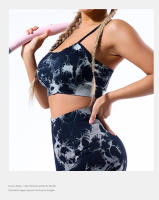 Chaleco De Yoga Para Mujer Sin Almohadillas De Sujetador Transpirable Y Sin Costuras Con Suspensión Vestido De Deporte Para Gimnasio Y Correr - details 12
