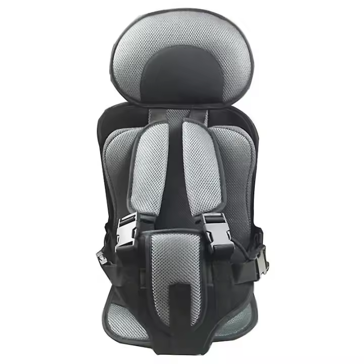 Asiento de segurad portátil para niños con Correa ajustable y Tela transcurable para edades de 0 a 12 años - 1