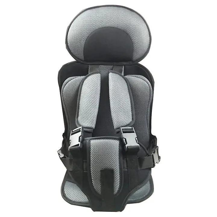 Asiento de segurad portátil para niños con Correa ajustable y Tela transcurable para edades de 0 a 12 años - 1