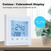 Termostato Inteligente De Pantalla Digital LED Táctil Control De Temperatura Para Calentamiento Por Piso 16A Sensor NTC 85-265V - details 5