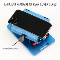 Kit De Reparación Para Teléfono Móvil 4 En 1 Con Abrazadera Giratoria De 360° Herramienta De Eliminación De Pantalla Y Cubierta De Vidrio Para iPhone - details 3