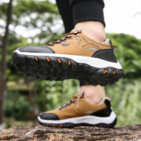 Zapatos Casuales Para Hombre En Cuero Ligeros Y Transpirables Para Otoño E Invierno Zapatillas De Tenis Para Caminar - details 6