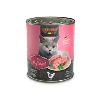 Pack 6X400 Gr - Leonardo Puro en ave comida humeda en Lata para Gatos adultos - details 1