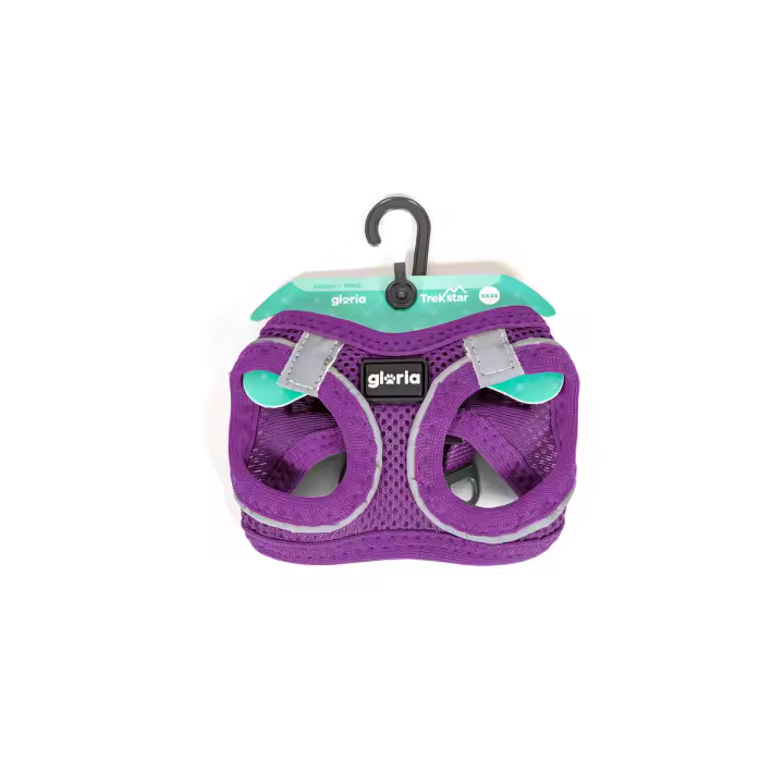 Arnés para Perro Gloria 41,4-43 cm Morado S 29,4-32,6 cm - 1