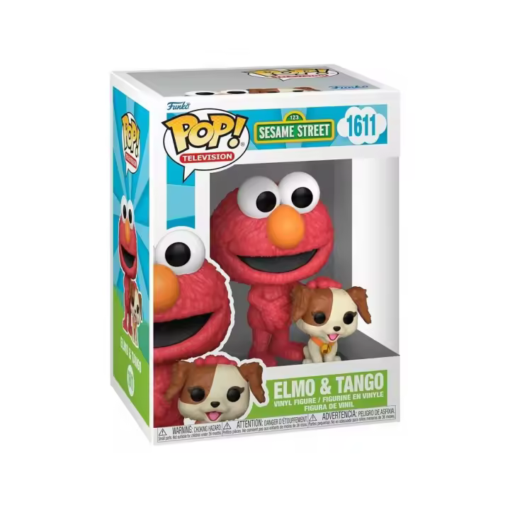 Funko Pop Television Barrio Sésamo Figura Elmo y Tango Juguetes - 1