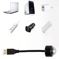 Lámpara De Ambiente LED Mini Para Techo De Coche Proyector De Estrellas Galaxia USB Adaptable Decorativa Para Decoración De Habitaciones Y Automóviles - details 8