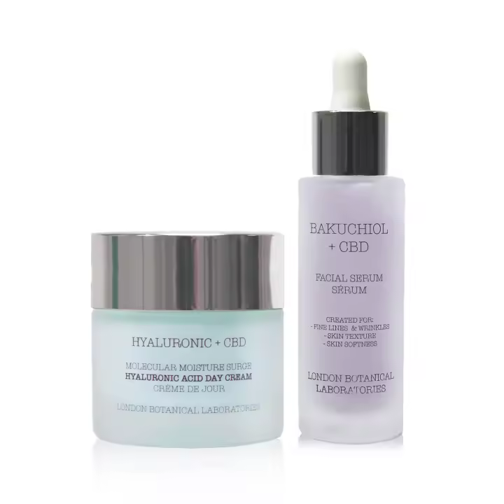 Crema de día con ácido hialurónico + sérum de bakuchiol - 1