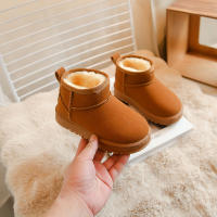 Botas De Nieve Para Niños Y Niñas Antideslizantes Resistentes Al Desgaste Con Pelo Cálido Suela Gruesa Y Suave Para Invierno - details 5