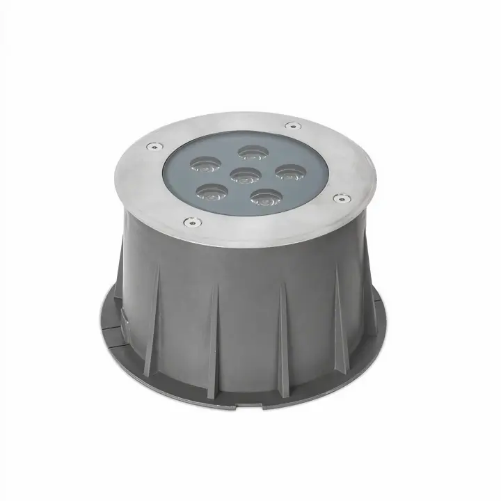 FORLIGHT Empotrable De Suelo Ip65/Ip67 Ringo Ø155Mm Led 9,1W 3000K Acero Inoxidable 632L - 1
