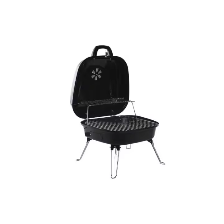 Barbacoa DKD Home Decor Acero Aluminio (44,5 x 42 x 34 cm) - 1