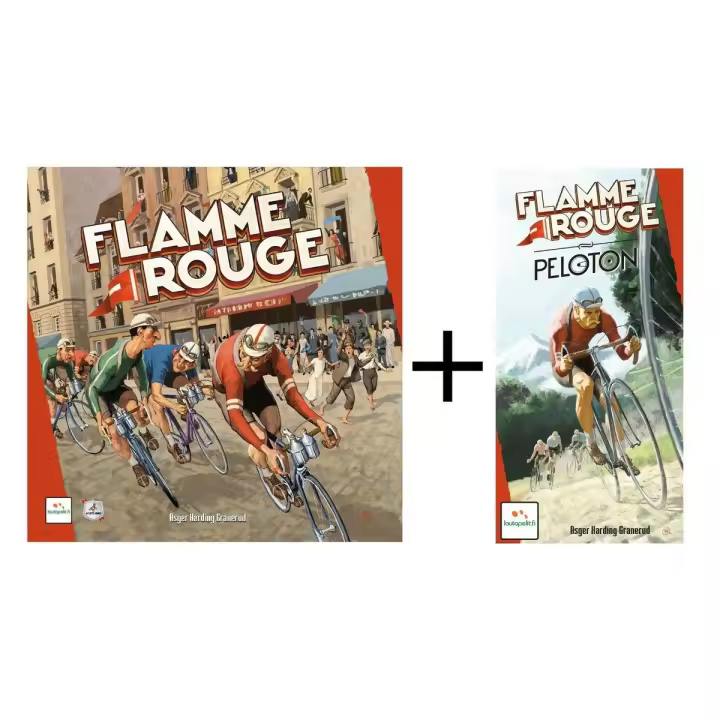 PACK FLAMME ROUGE + PELOTON - 1