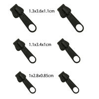 Kit De Reparación De Cremalleras Universal 6pcs Negro Rescate De Cremalleras DIY Con Dientes De Cremallera Nuevos Diseño Para Bricolaje En Bolsas Ropa Y Zapatos - details 5