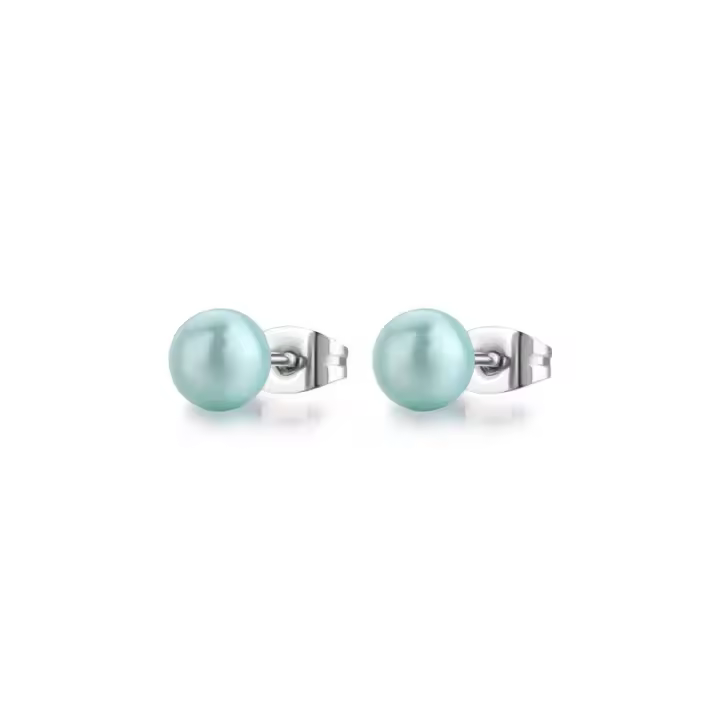 SWI30 S'AGAPò SABIDURÍA 6mm Pendientes de Perlas de Cielo S'Agapò - 1